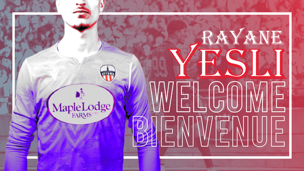 Ottawa says YES - Rayane Yesli joins ATO from Valour on an undisclosed deal By Ben Ralph