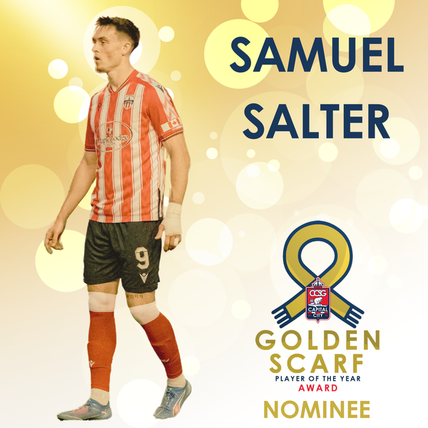 Sam Salter - 2025 Golden Scarf Nominee